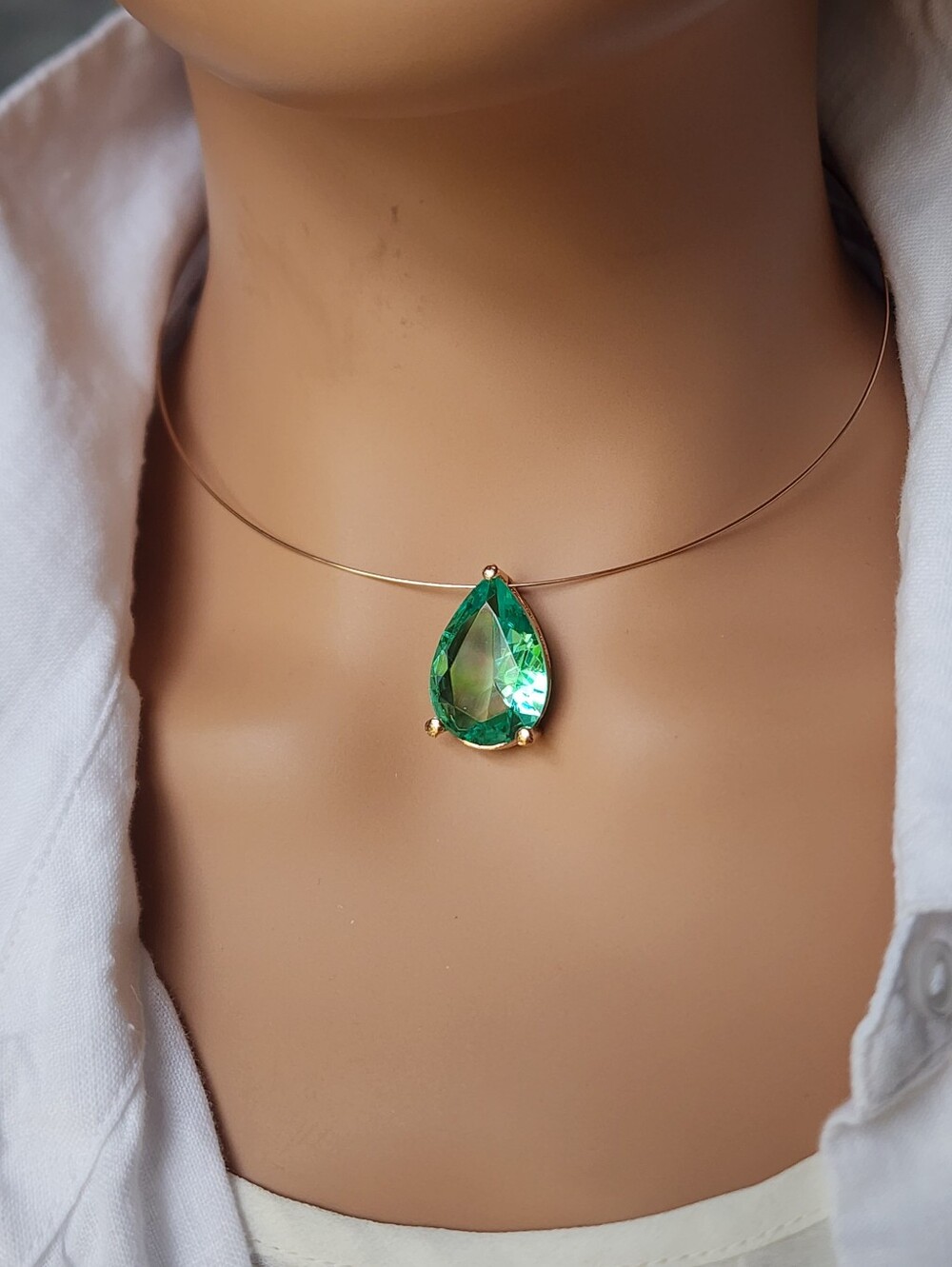 Lightweight Rose Gold plated Hypoallergic Minimalist Swarovski Elements Crystal